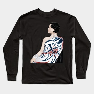 Louise Brooks® in Hollywood Long Sleeve T-Shirt